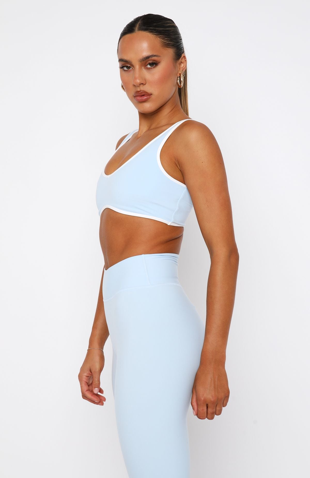 Conjunto Top + Short Baby Blue
