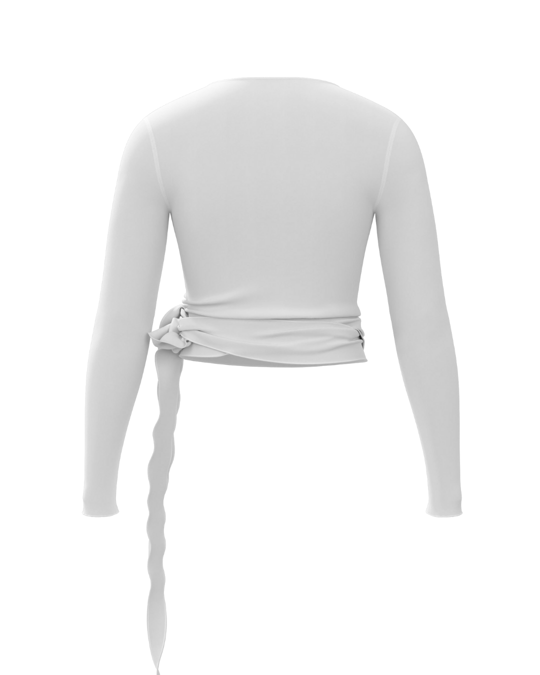 Top Ballet Transpassado Branco