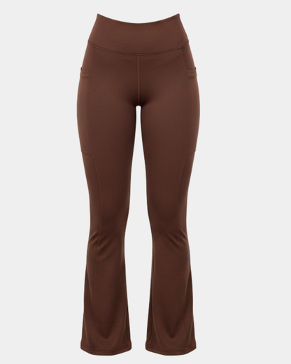 Calça Flare Marrom