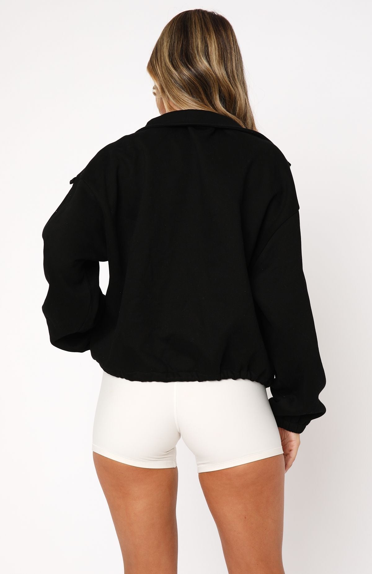 Moletom Zip Black