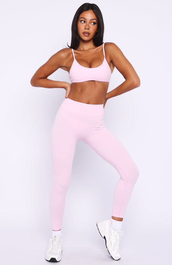 Calça Legging Rosa Marshmallow