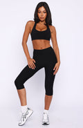 Calça Capri Preta